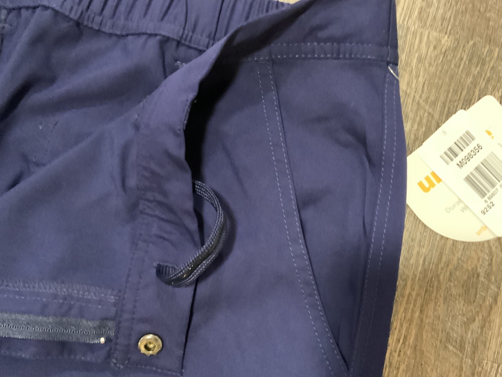 Urbane Scrubs Ultimate Cargo Pants Men’s XL Blue Wrinkle Resistant 9252 NEW
