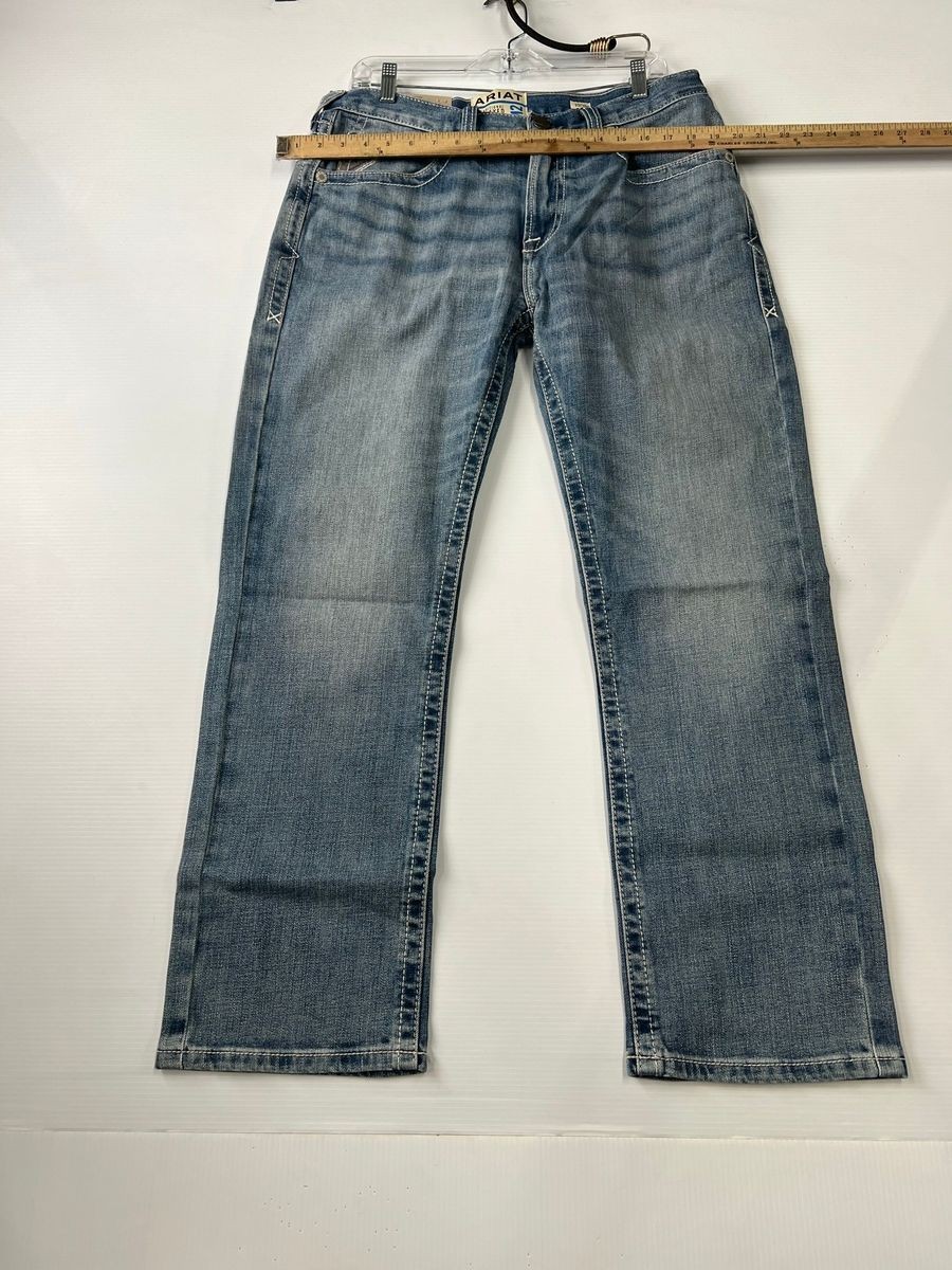 ARIAT M2 Traditional Relaxed Boot Cut Jean Men’s Size 33×30 Flynn Wash