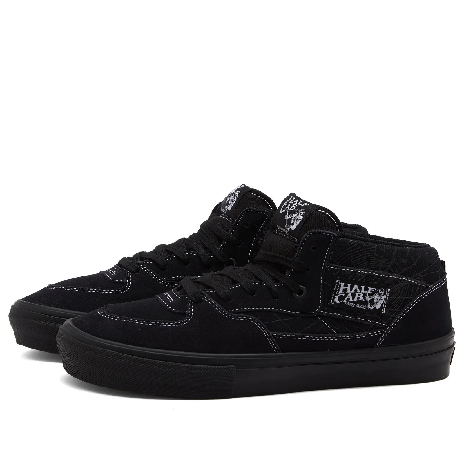 Skate Half Cab Web Dark Grey/Black HALLOWEEN RARE VN0A2Z34Y39 Men’s 10 US NEW