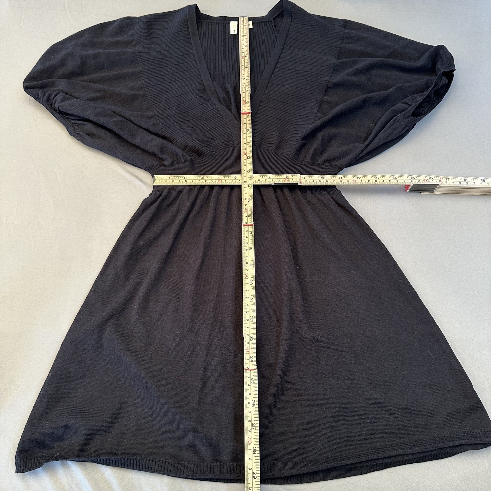 Moth Sweater Dress Womens Medium Batwing Dolman Sleeve Knit Pullover