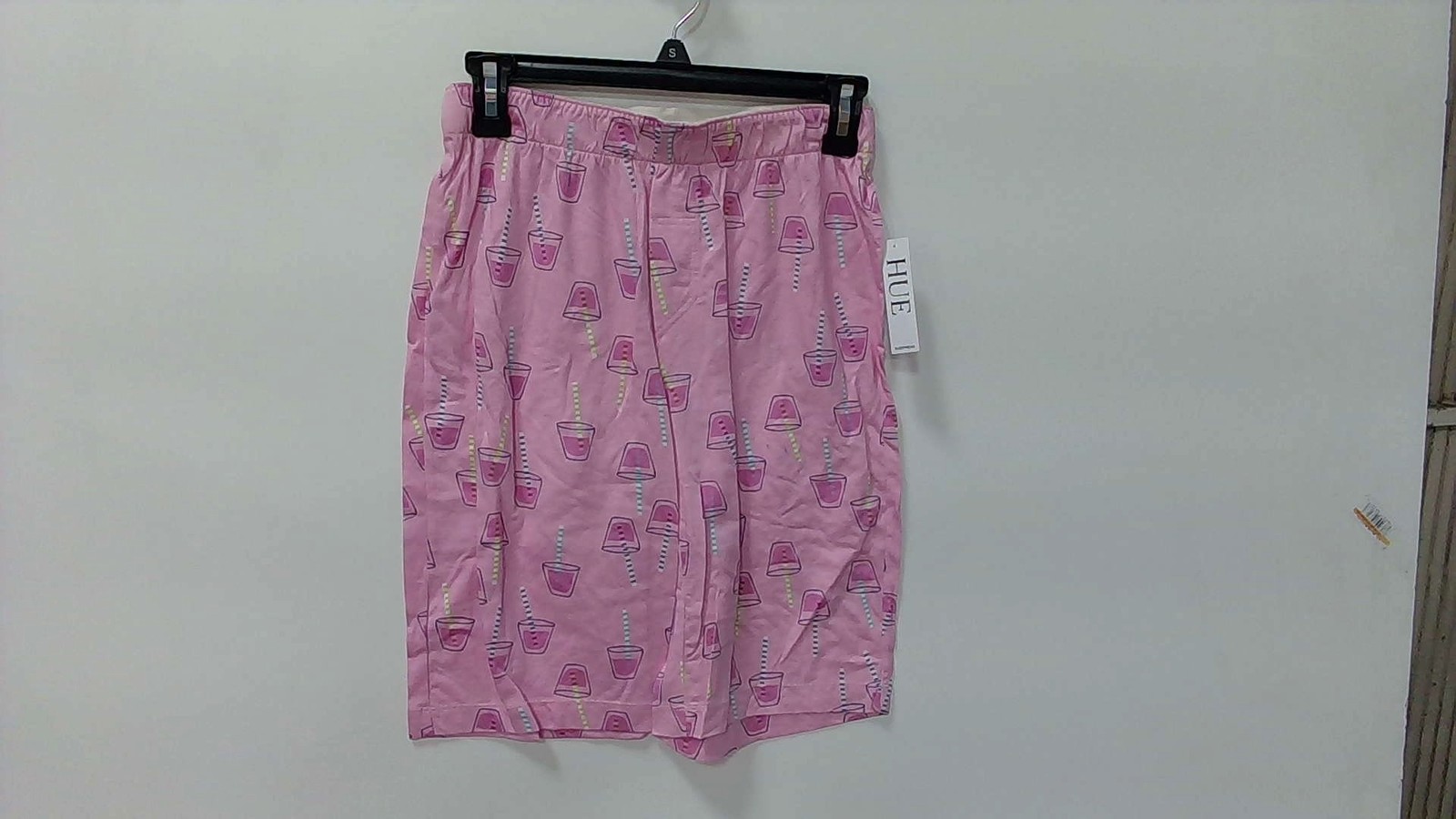 HUE Women’s Summer Punch Bermuda Sleep Shorts- Pink – Sz Small