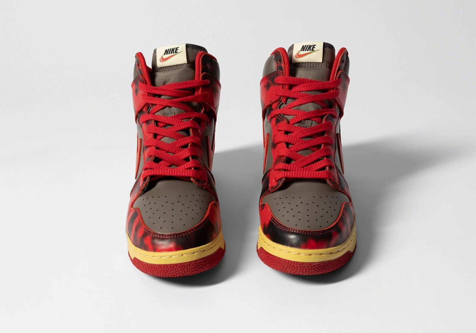 New Nike Dunk High 1985 SP Men’s in University Red/Chile Red Colour Size US 10