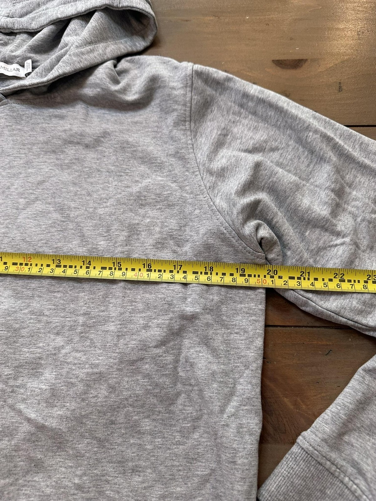 Peter Millar Hoodie Womens Medium Gray Pullover Lightweight Cotton Modal Blend