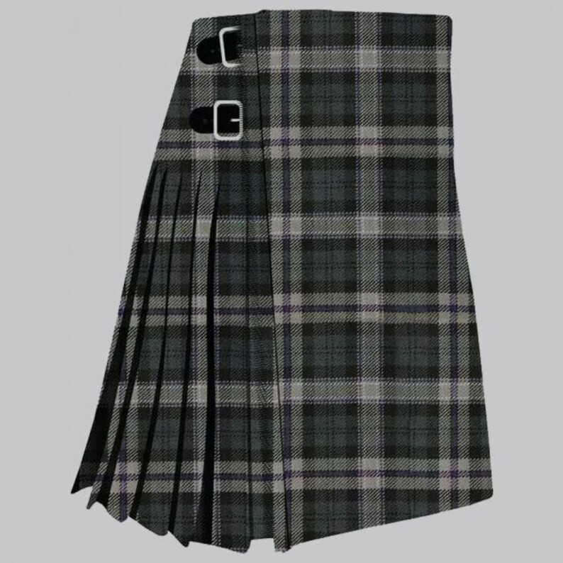 Scottish Traditional Handmade Black Scottish National Tartan for men Custom Made