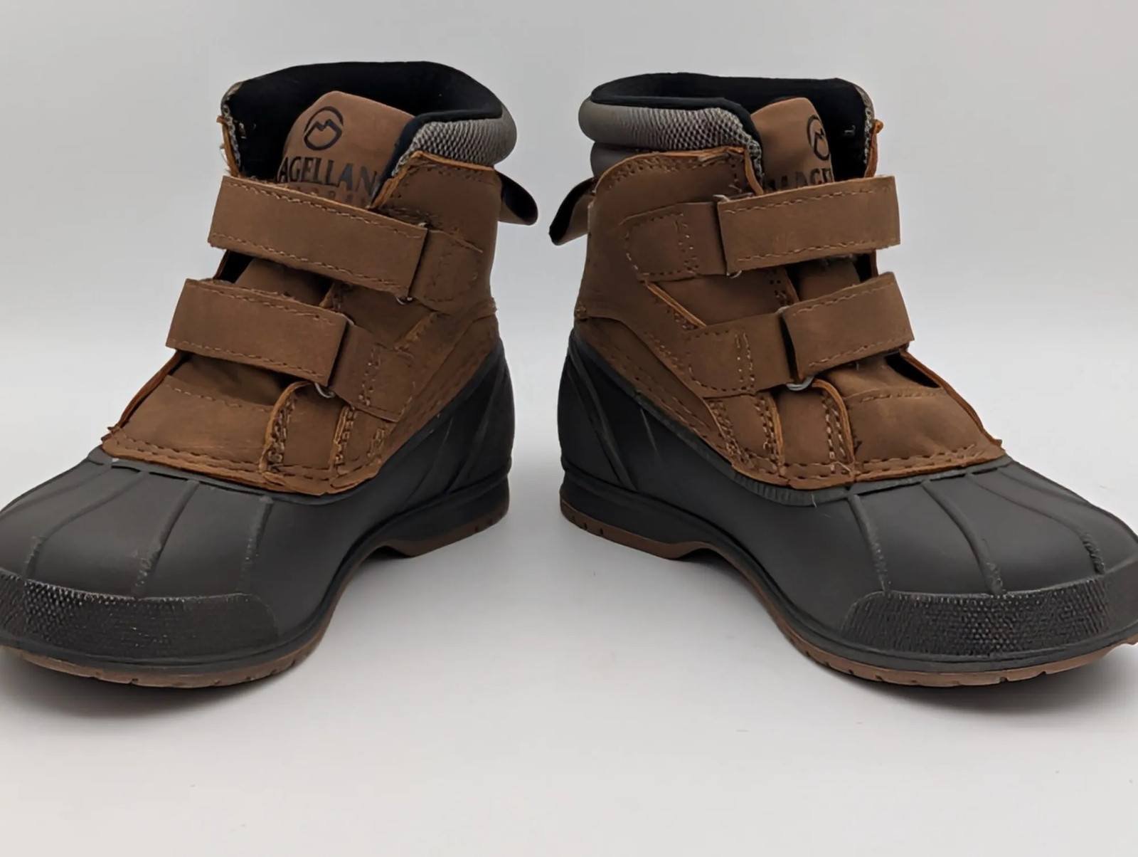 Magellan Outdoors Toddler Boys Winter Snow Duck Boots Size 10 Brown All Weather