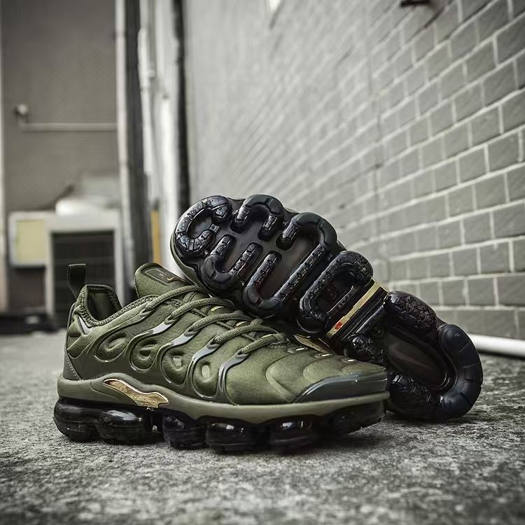 Nike Air VaporMax PlusTN Military Green Men’s Sneakers Brand New Free Shipping