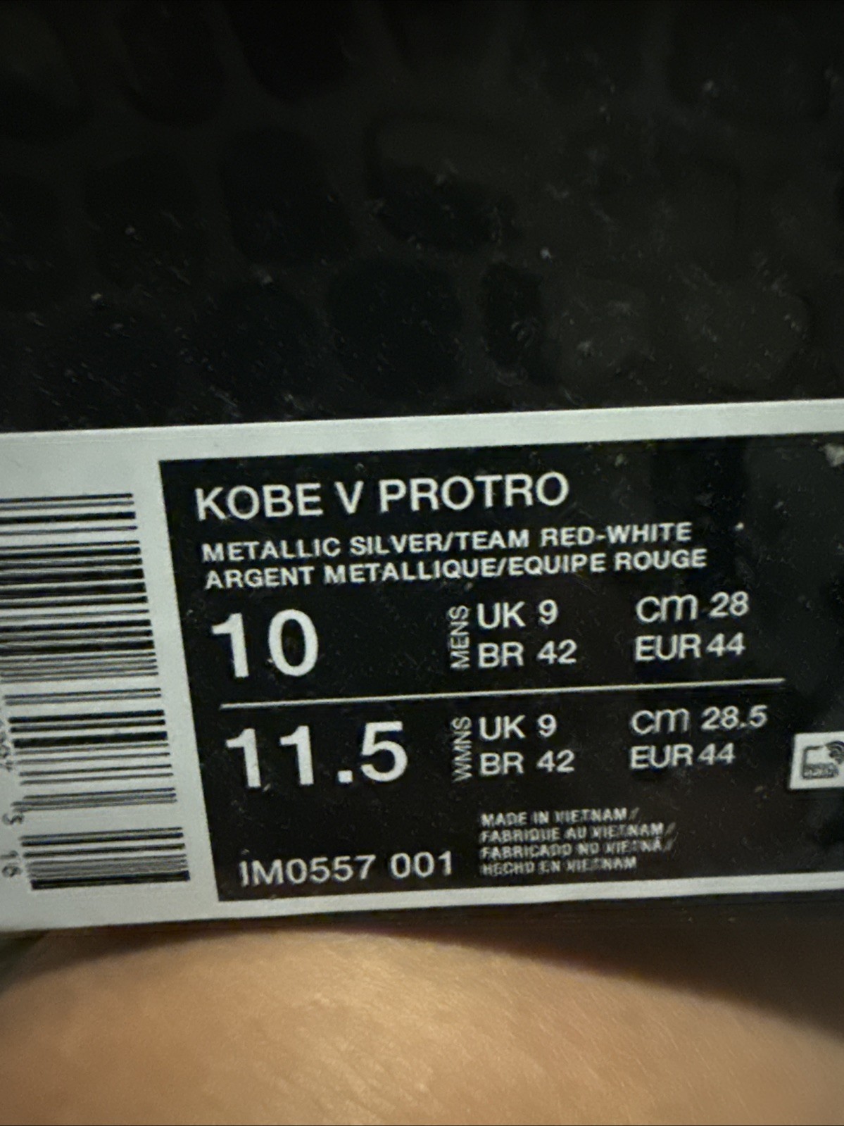 NIKE KOBE V PROTRO “Lower Merion Aces” Brand New Size Men’s 10 w/ Original Box