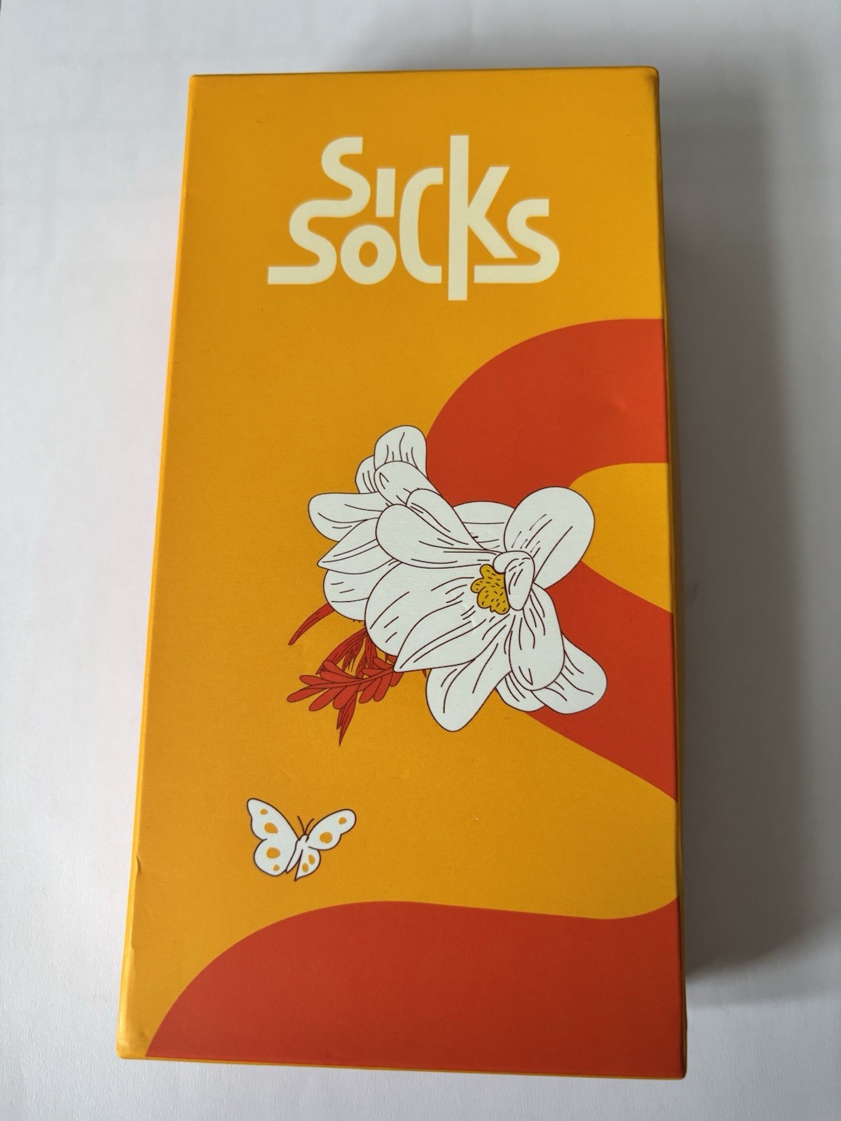 Sick Socks Fancy Flower Socks Gift for Women & Teens, Unisex uk size 3.5 – 8