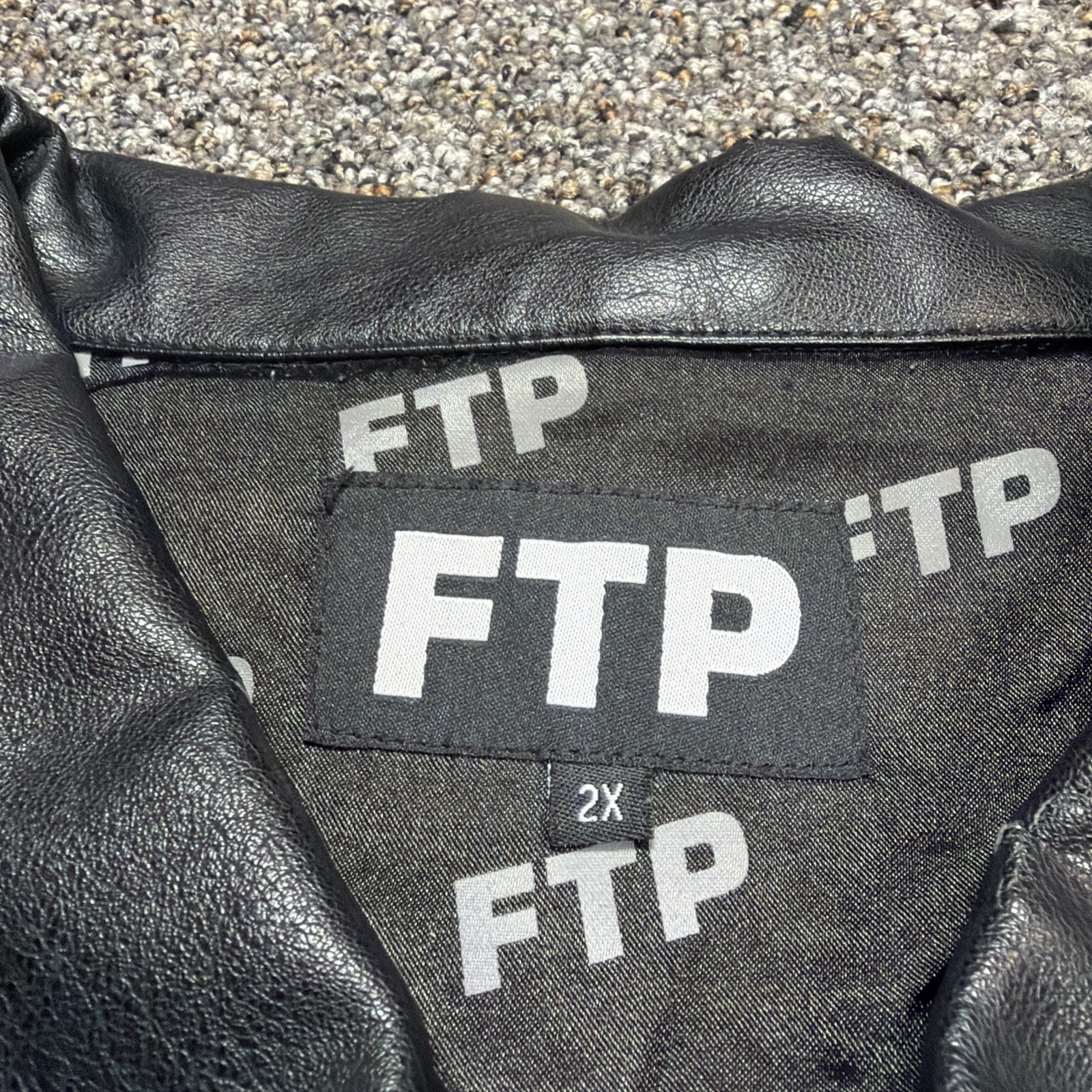 FTP FuckThePopulation Racer Jacket Black SS19 Red Colorblock Green Blue 2xl