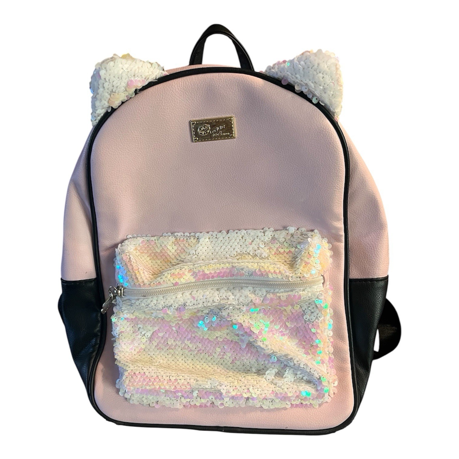 Betsey Johnson Mini Backpack Sequin Ears