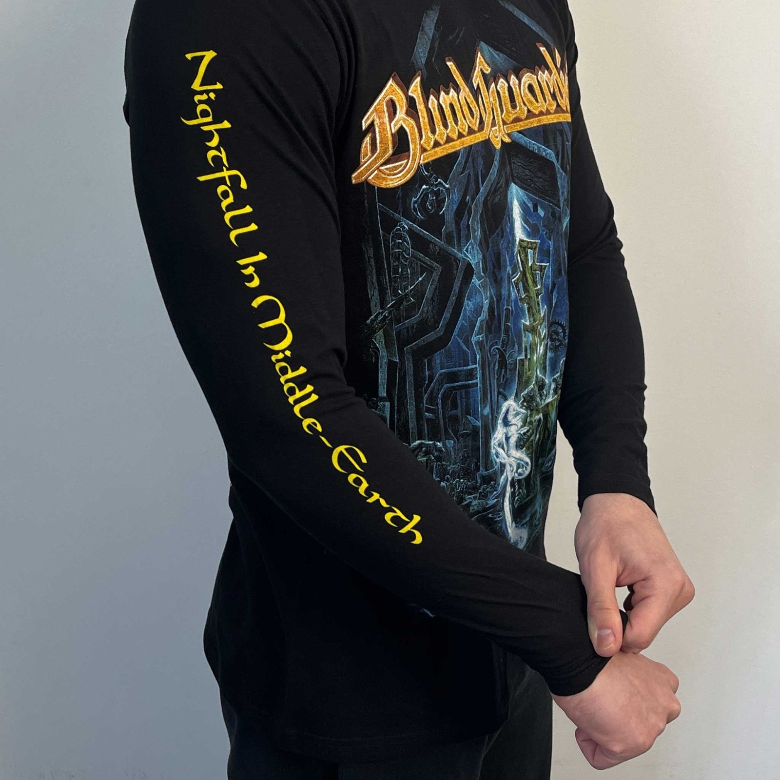 Blind Guardian – Nightfall In Middle-Earth (B&C) Long Sleeve Black T-Shirt