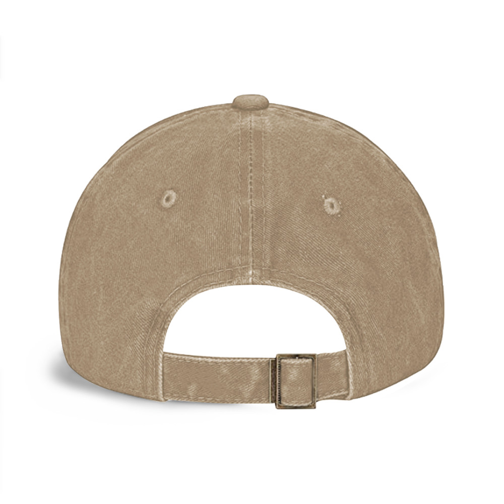 Unisex Outdoor Lovers Personal Name Custom Washed Denim Baseball Cap
