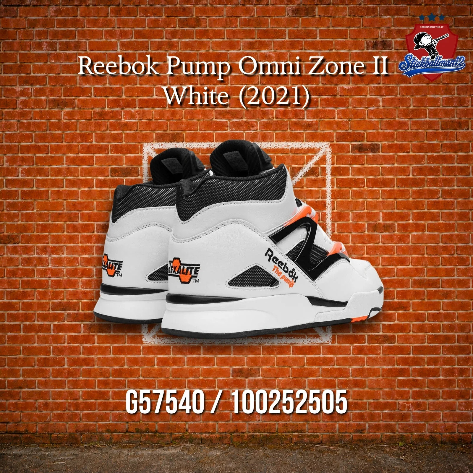 Reebok Pump Omni Zone II White (2021) – G57540 / 100252505