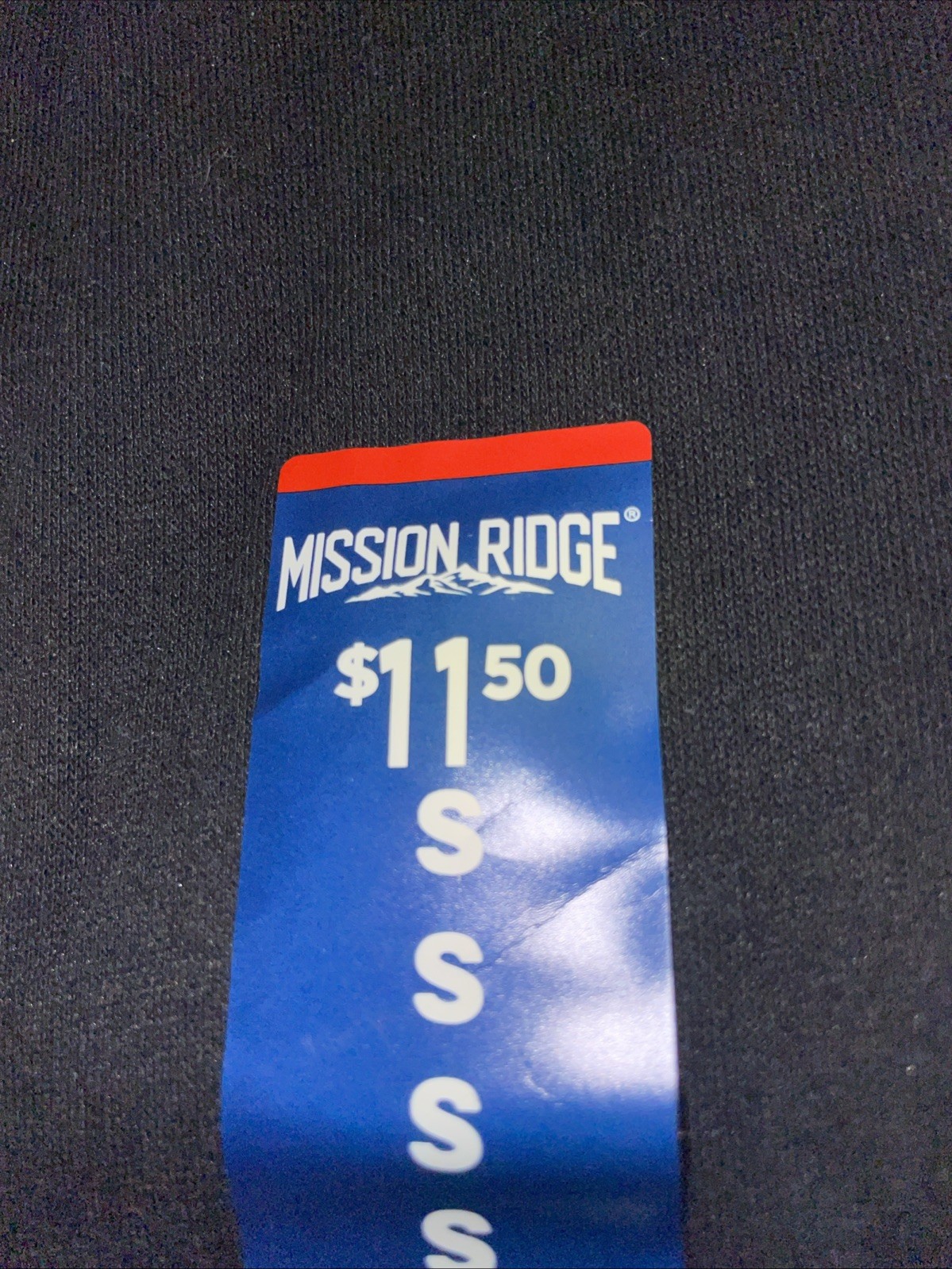 NWT Mission Ridge Black Fleece Sweatshirt & Joggers Set – Size Small – 2 Piece