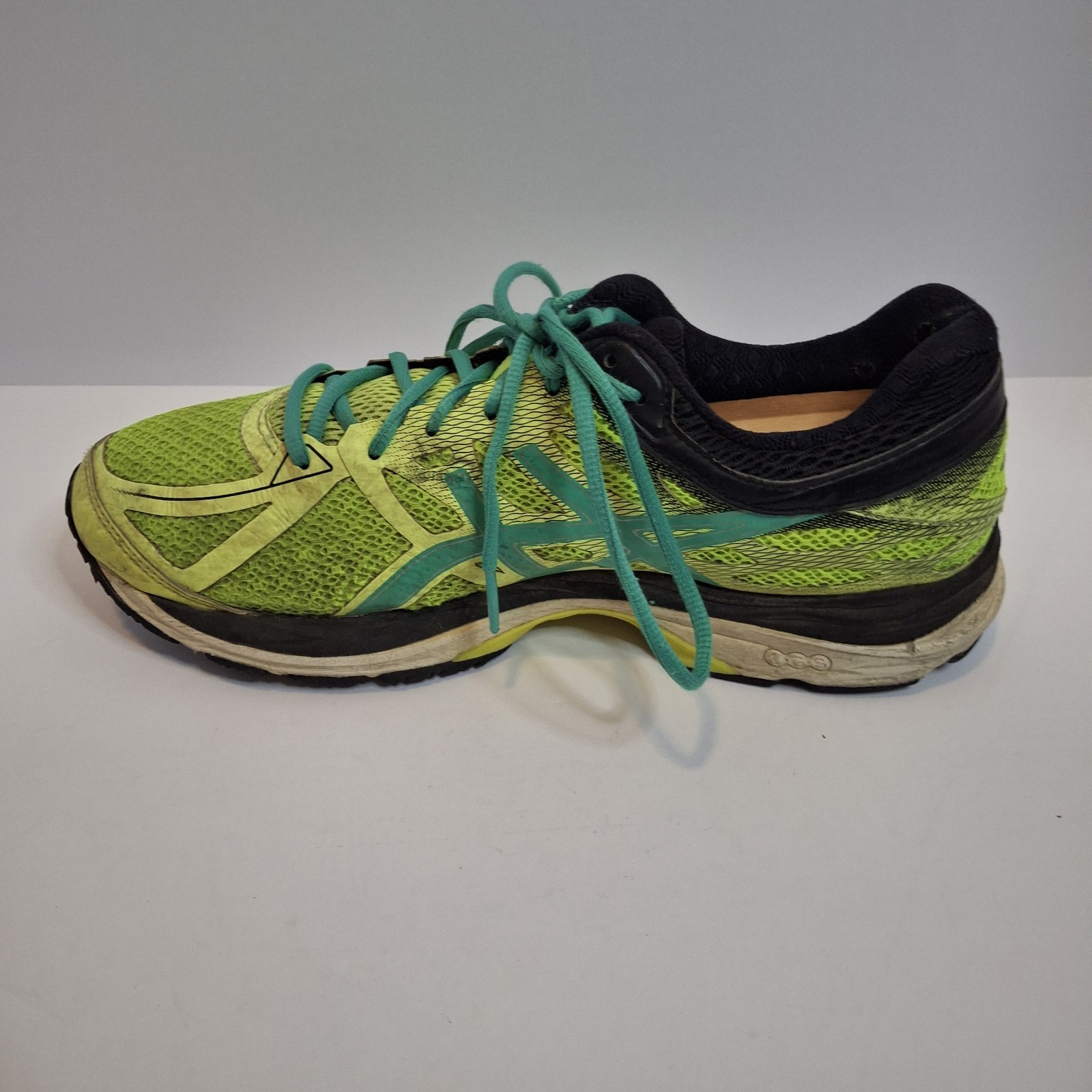 Asics Gel Cumulus 17 Mens Size 9 Green Running Shoes Sneakers T5D3N Y2K