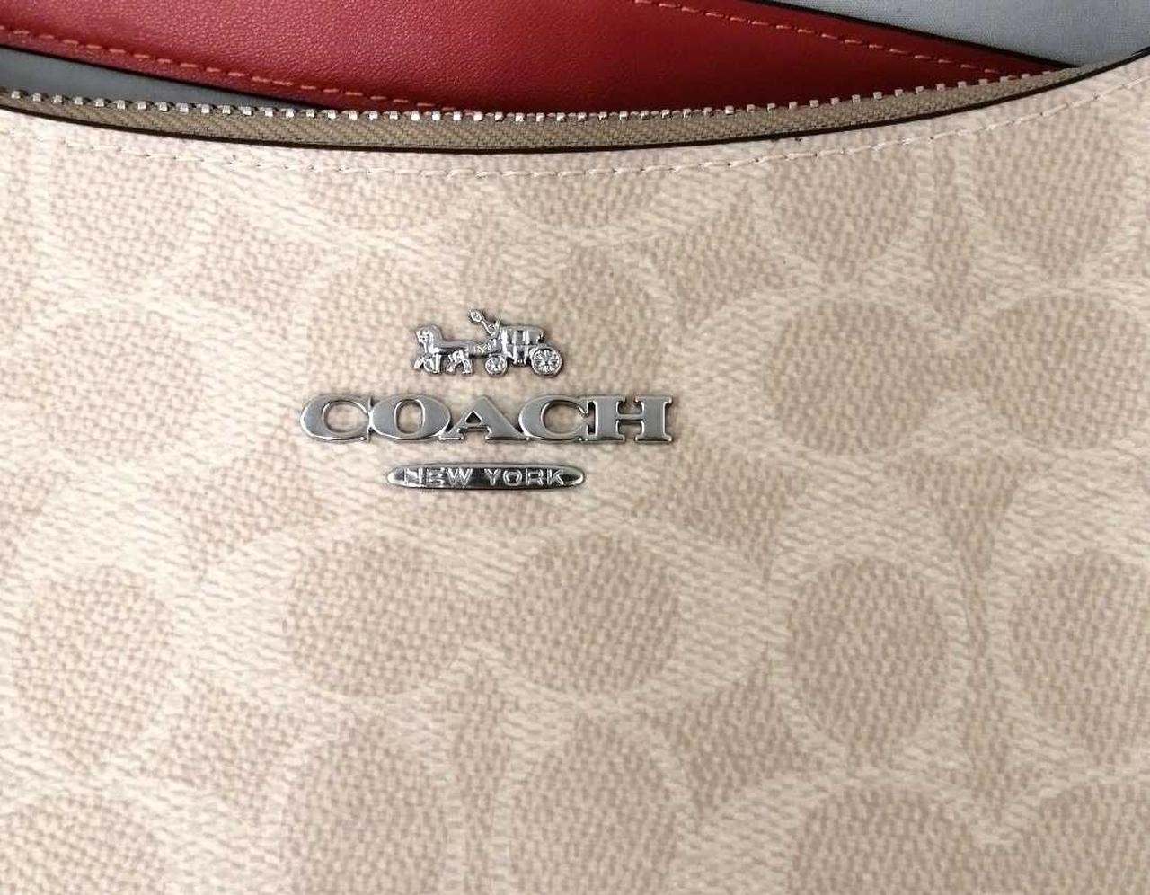 COACH Terry Shoulder Bag Signature Canvas Model CV933 COACH