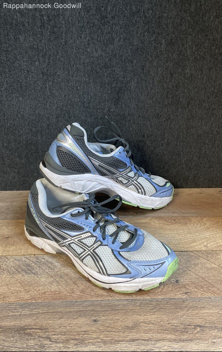 Asics GT-2160 White Blue Grey Silver Tech Running Sneakers Men’s Size 11