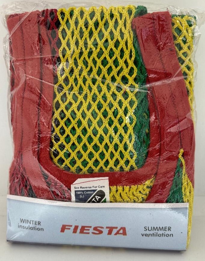 New Genuine Fiesta Cotton Mesh Striped Tank Tops – ALL SIZES