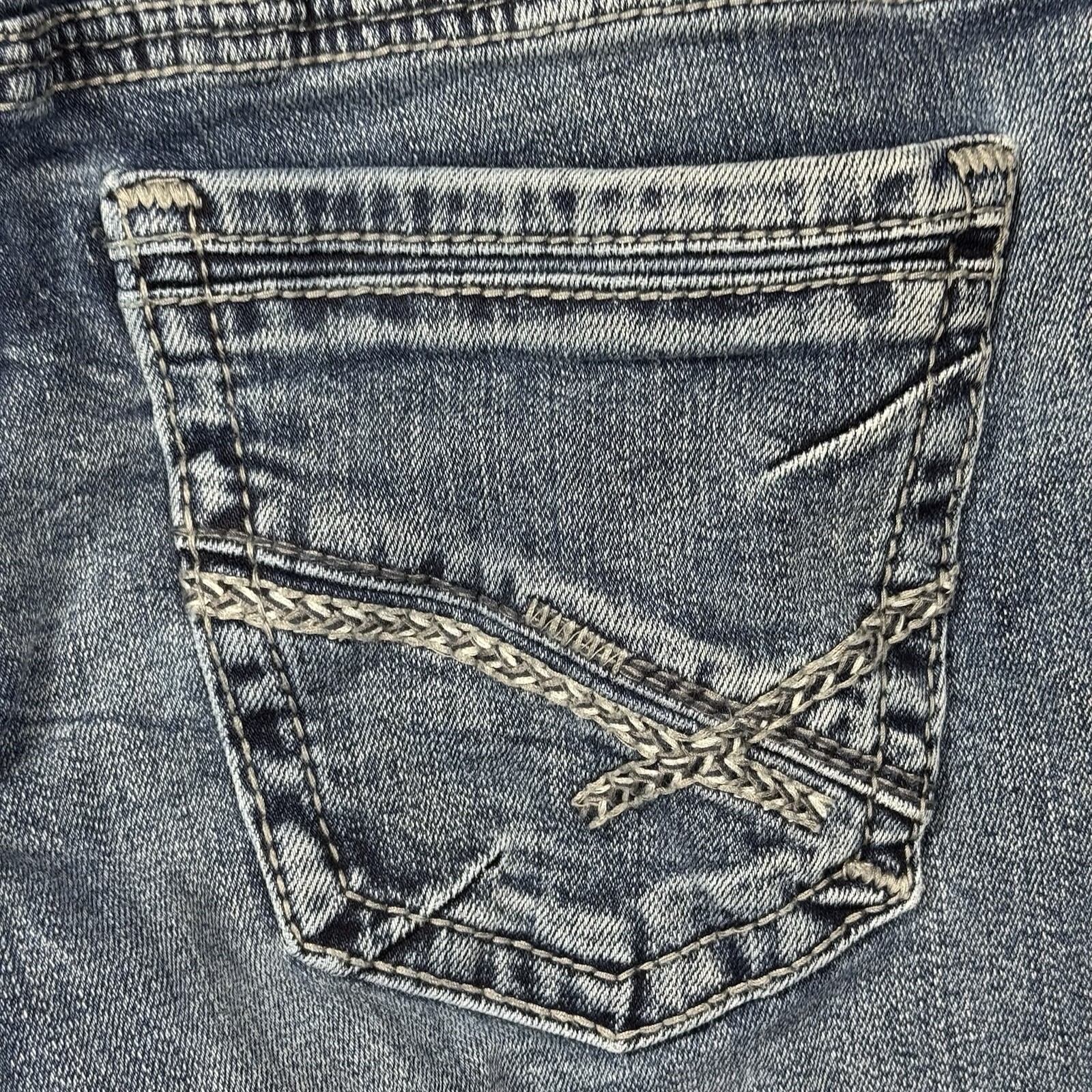 BKE Aiden Jeans Mens 28×32 Blue Straight Leg Stretch Denim Medium Wash Repreve