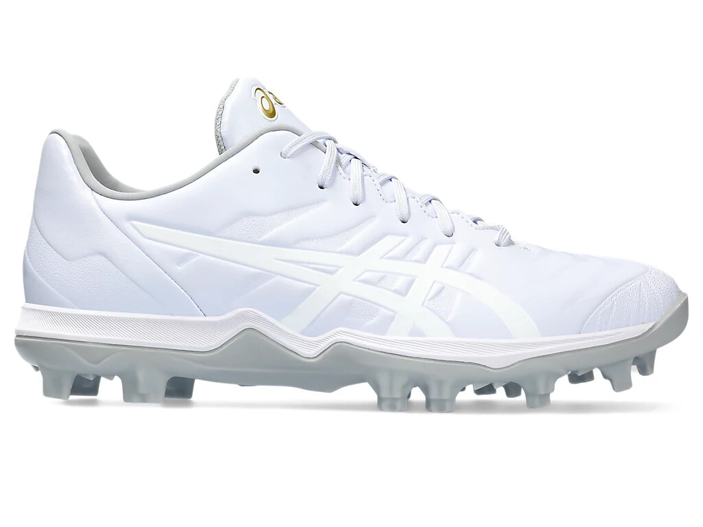 ASICS GOLDSTAGE FANG 1121A067 110 White White Baseball Cleats