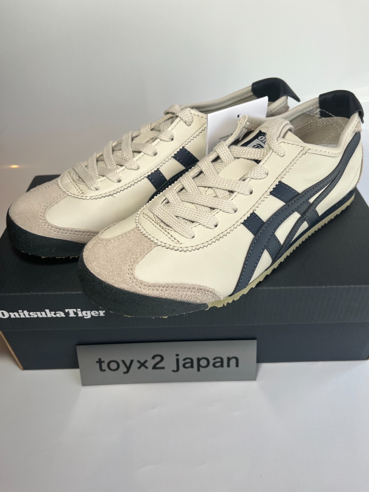 Onitsuka Tiger MEXICO 66 1183C102-200 BIRCH/PEACOAT Sneakers New [US 4-11]