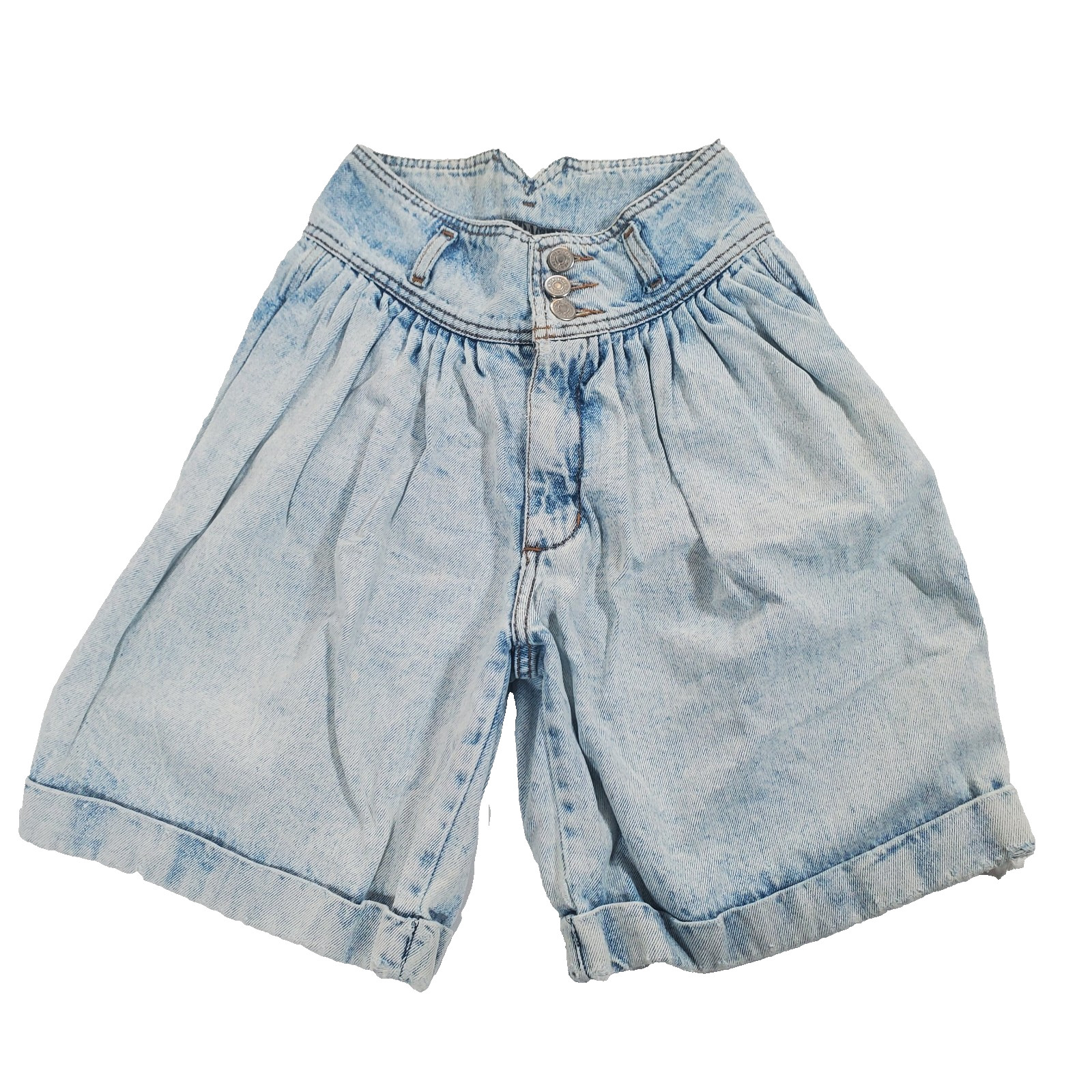 Vintage Jordache Women’s Denim Shorts Size 1/2 Light Wash High Waist 80s 90’s