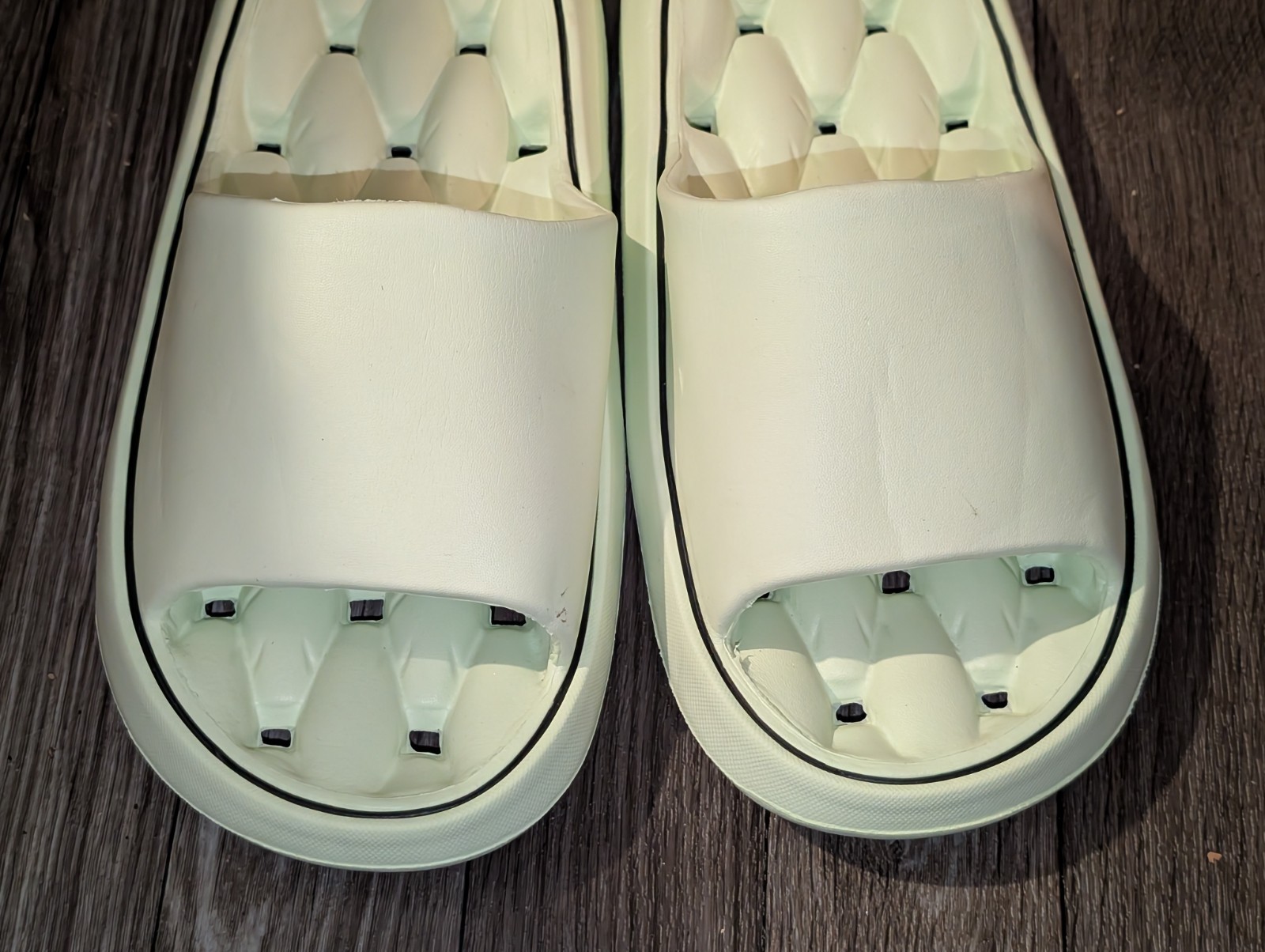 Big Size 42-43 / 270 Bathroom Shower Shoe Slippers EVA Soft Sole Pillow Slide