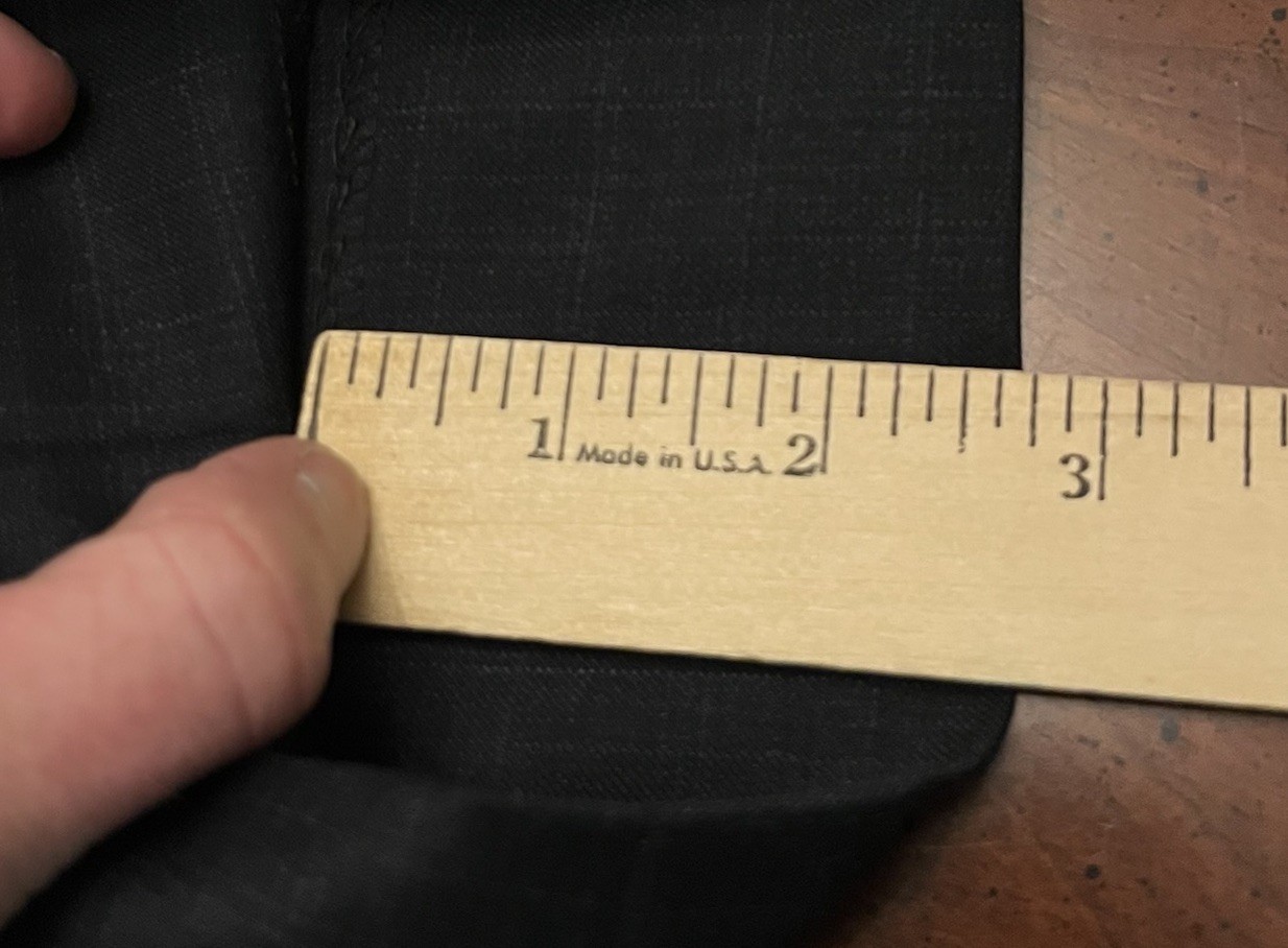 Hickey Freeman Milburn 42R Gray Plaid Wool 2pc Suit FF Pants 34×30 USA Made