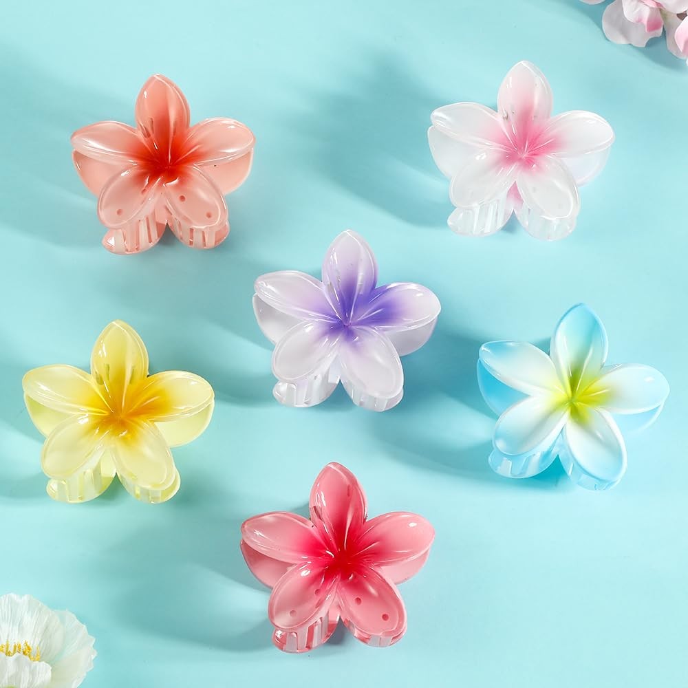 Firopia 6 Pcs Flower Hair Clips | Clip for Thick Thin 6pcs flower claws
