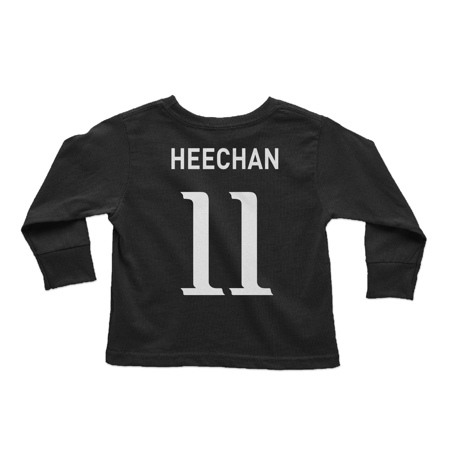 South Korea Pride Heechan 11 Two-Sided Tribute Toddler Long Sleeve TShirt