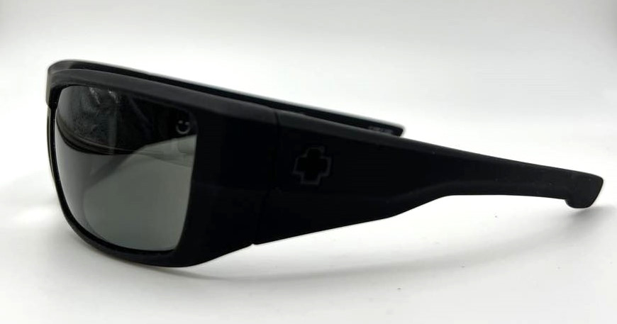Authentic SPY Dirk Matte Black w/Happy Gray Lens #672052973864 Sunglasses 64 mm