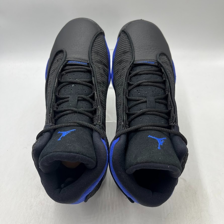 Jordan 13 Retro Black Hyper Royal Blue Sneakers 884129-040 Size US 7Y New
