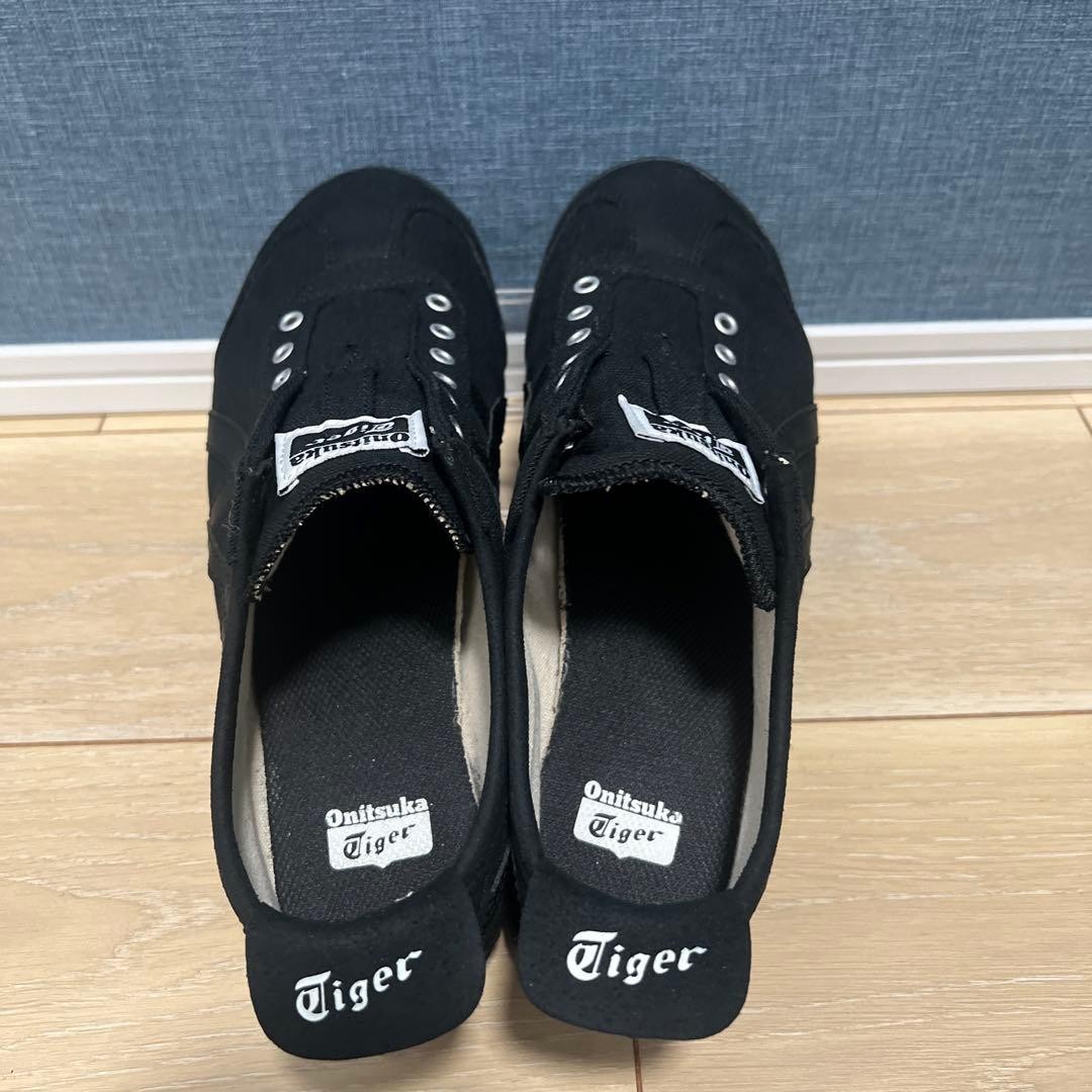 Onitsuka Tiger Mexico 66 Slip-On Men 7.5 US Black Good Condition