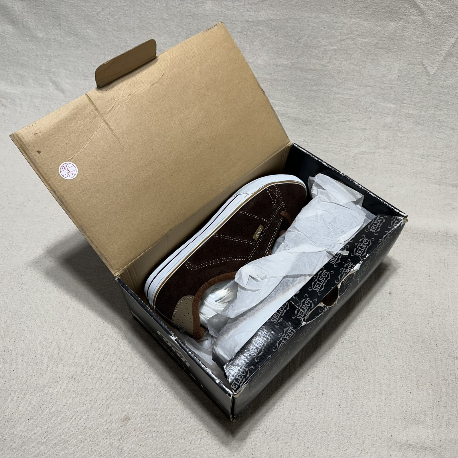 Vintage 2006 Lakai Howard Select – Brown Suede – Size 9 – (New in Box)