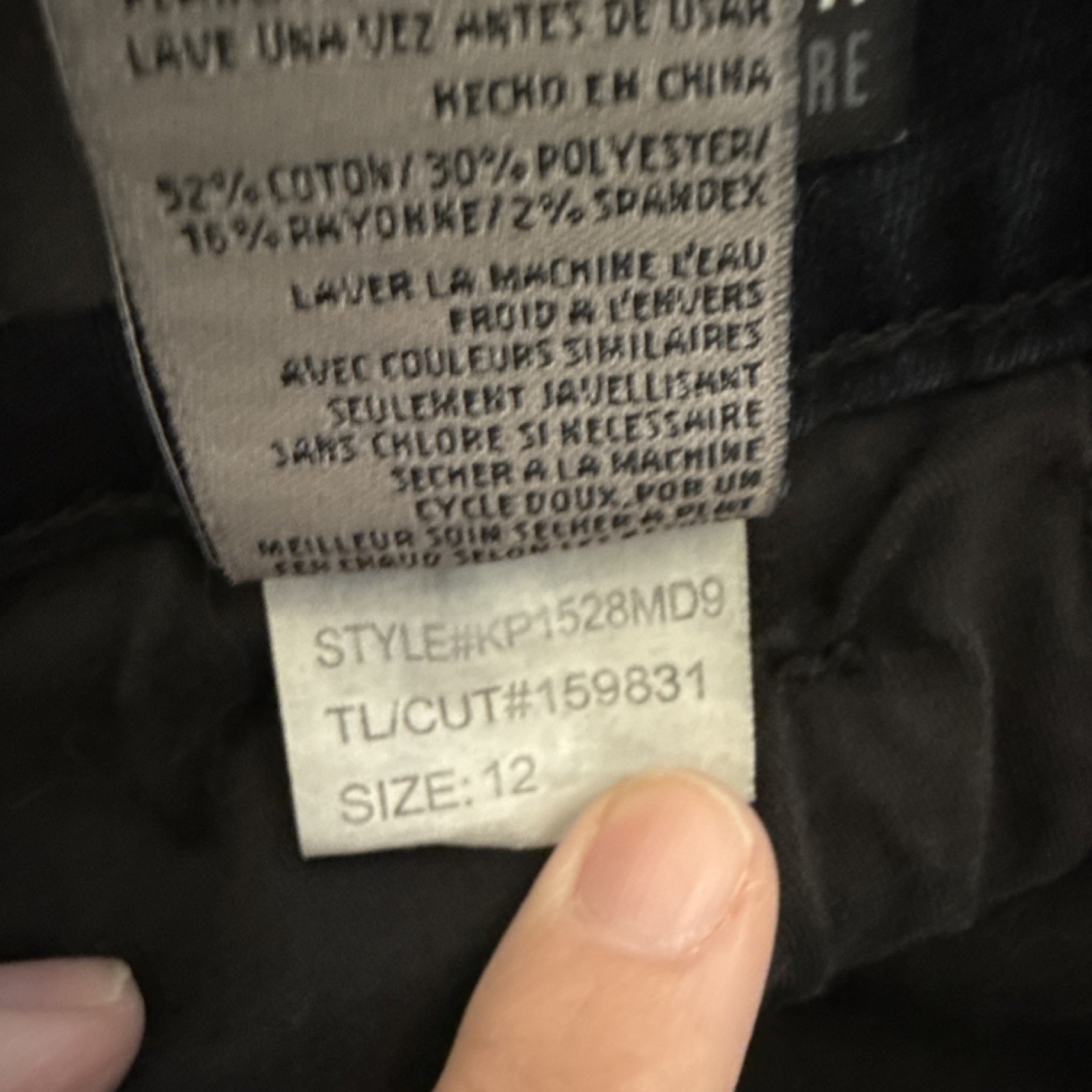 KUT from the Kloth Fab Ab High Rise Flare Jeans Black 12 KP1528MD9