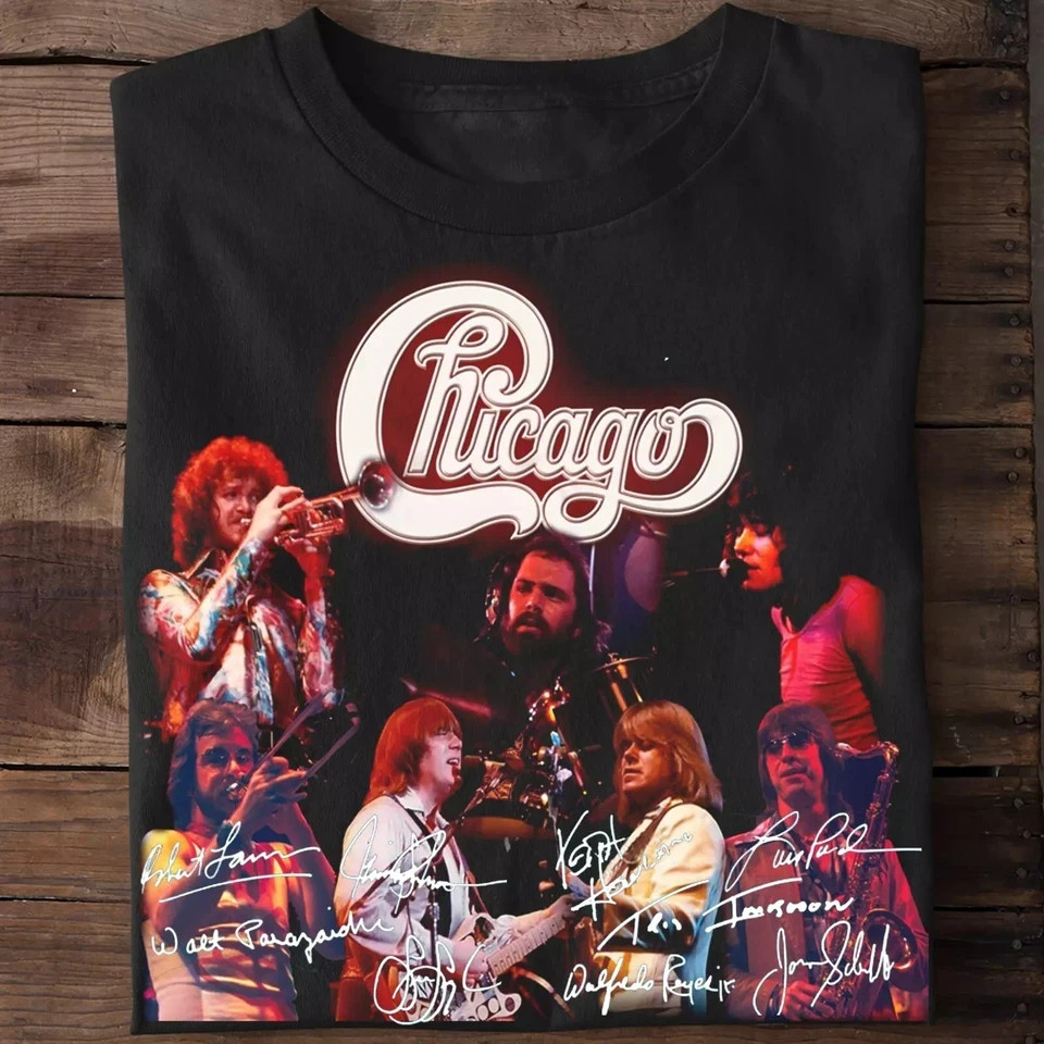 Chicago Band Concert Tour T-Shirt All Size S to 5XL, Gift For Fan