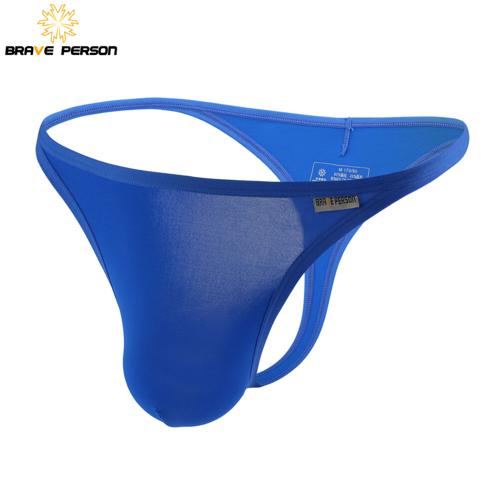 New in Men’s Sexy Thin Breathable Bikini Briefs Thongs Low Waist Underpants