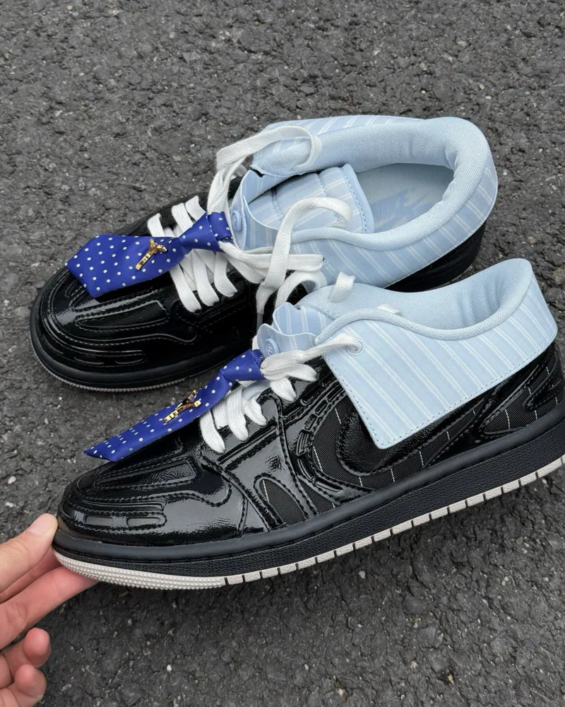 Air Jordan 1 Low Method of Make V3 “Suit & Tie” Womens Low top Black IR7554-001