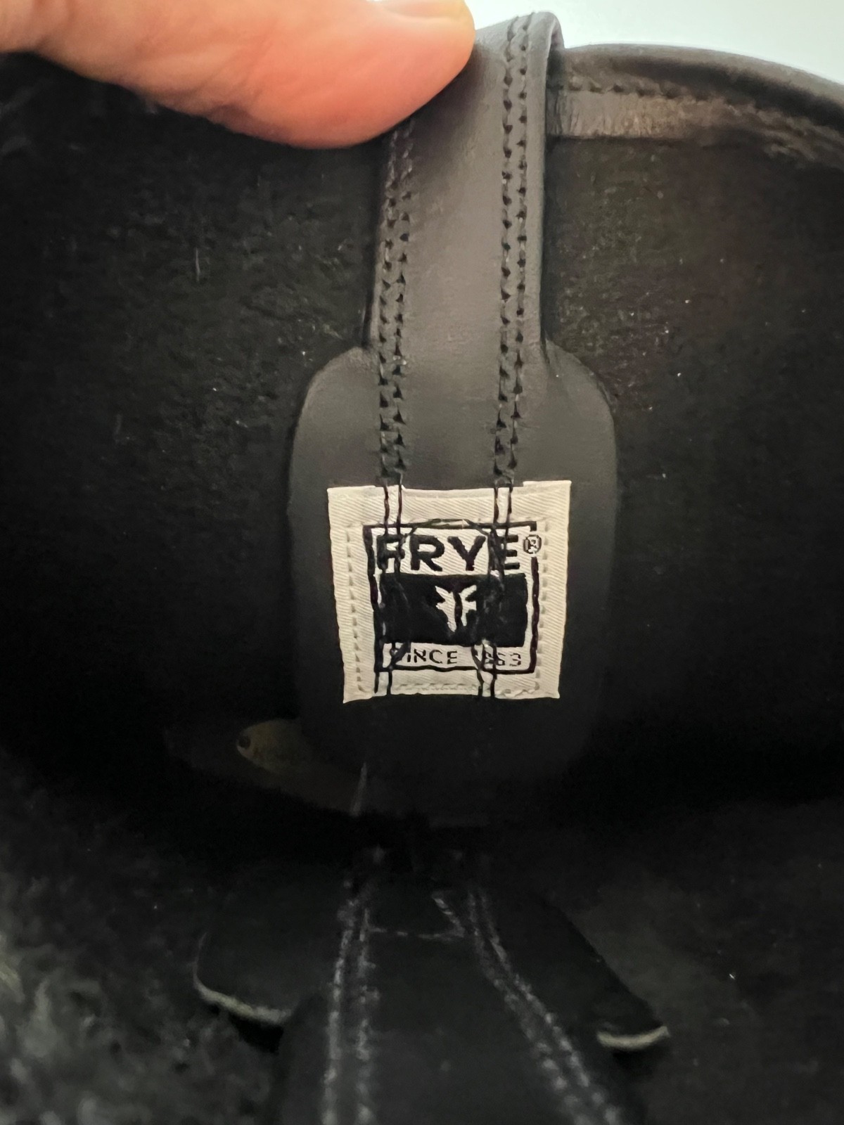 Frye Mens Black Harness 12R Motorcycle Boot Black Size 11 M