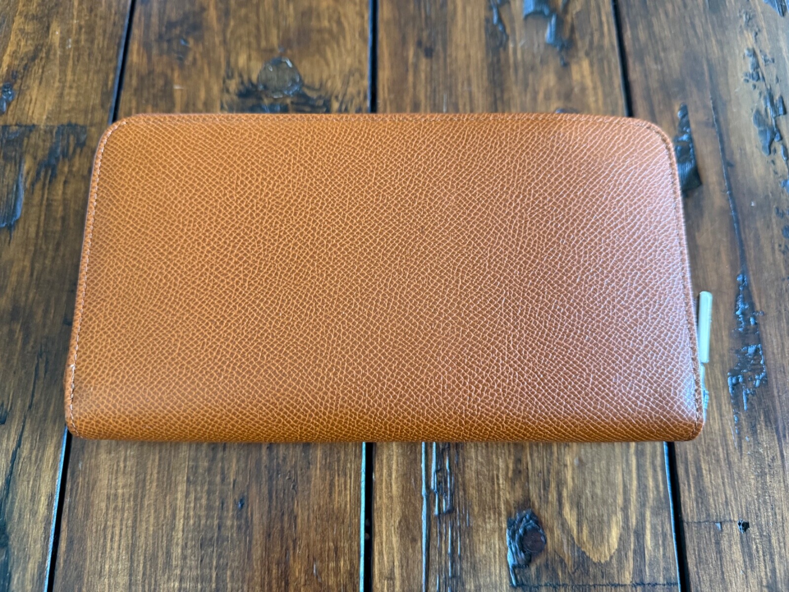 Porsche Design French Classic 3.0 Purse Wallet Orange Leather RARE Collectible