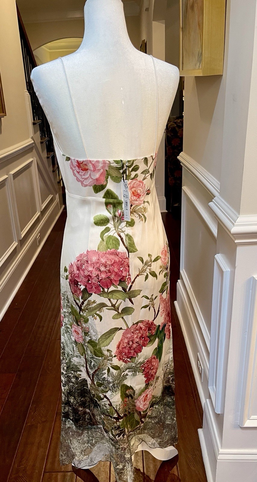 Alice & Olivia Floral Julietta Cutaway Lace MIDI Dress NWT MSRP $495 Sz 6