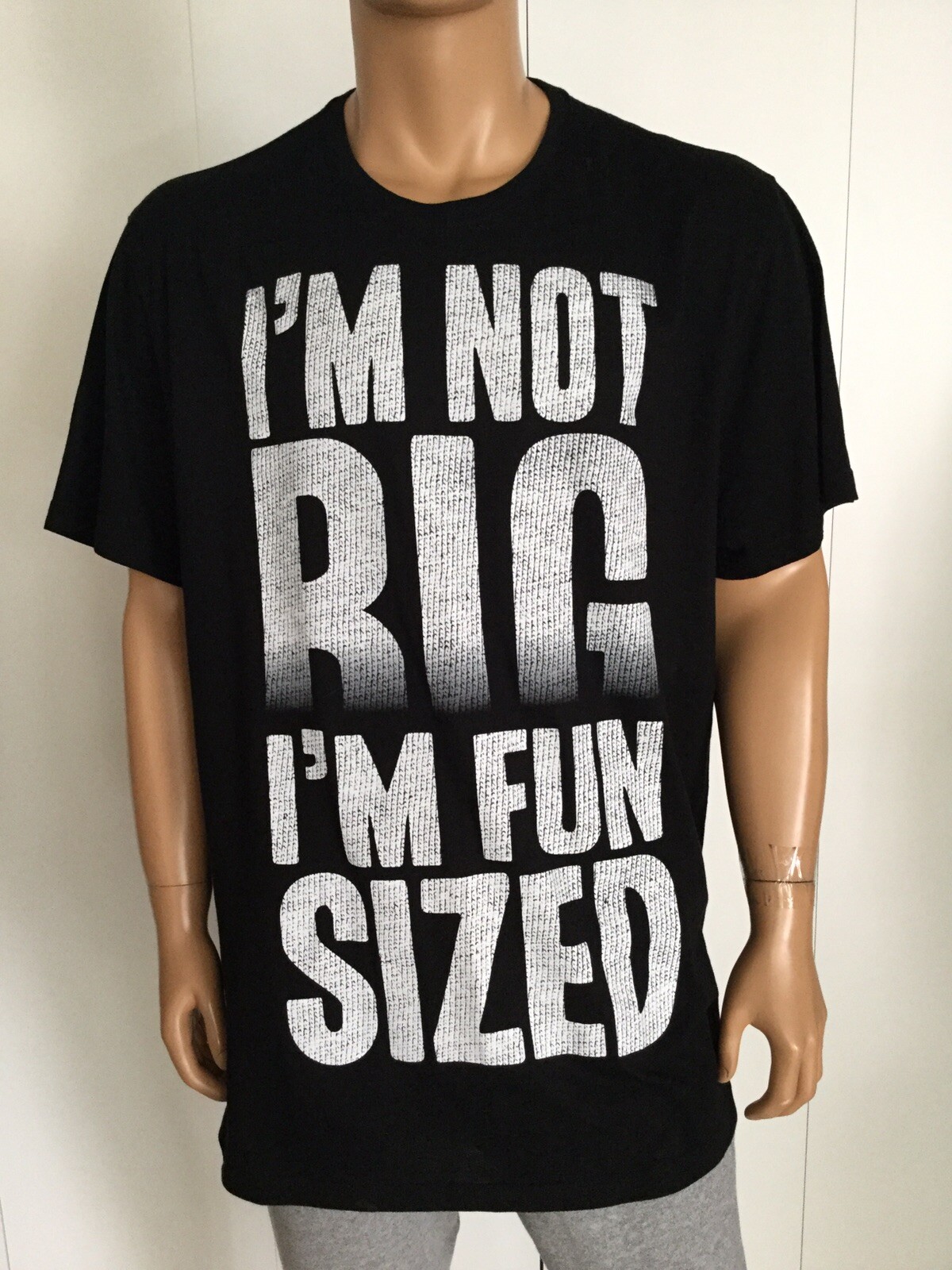 Hybrid Men’s I’m Not Big I’m Fun Sized T-Shirt Size 2XLT