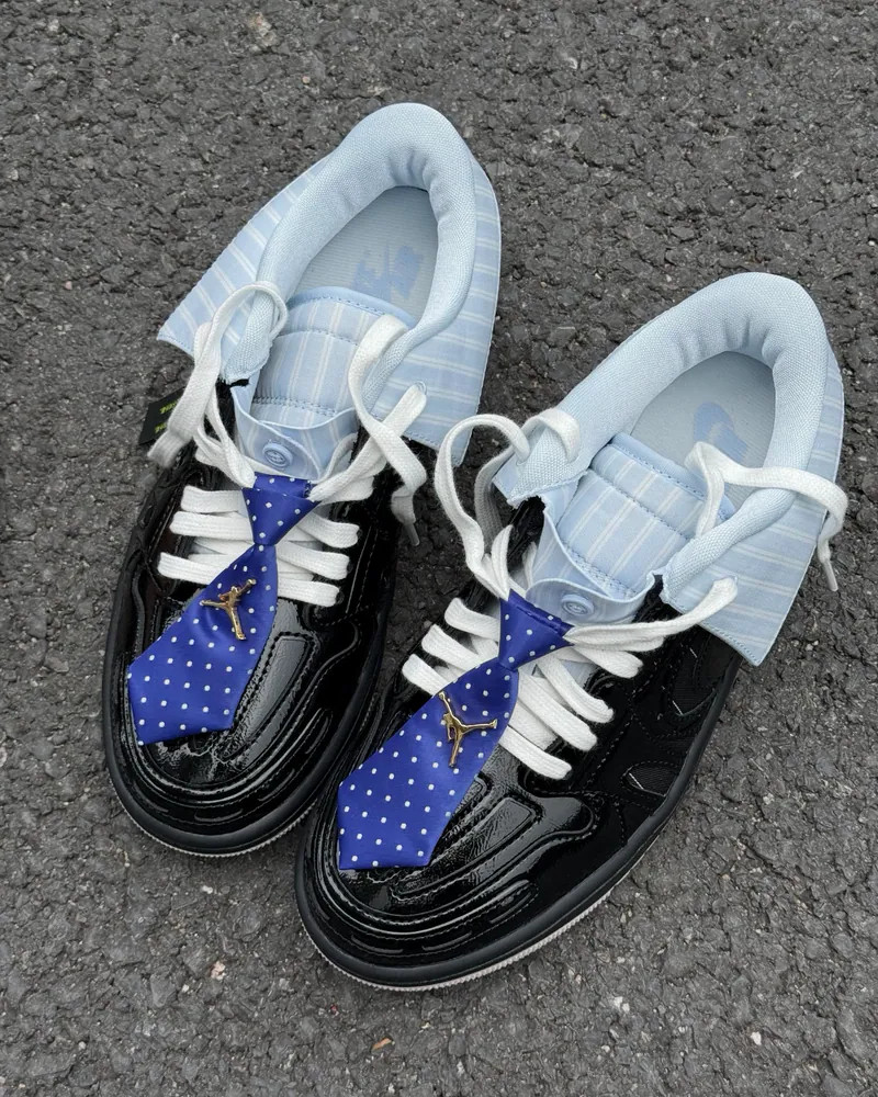 Air Jordan 1 Low Method of Make V3 “Suit & Tie” Womens Low top Black IR7554-001