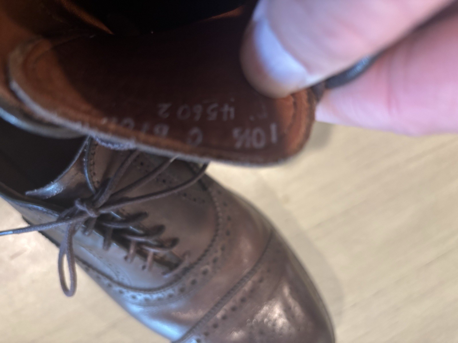 Allen Edmonds Strand Cap Toe Leather Lace-Up Oxford 10.5C