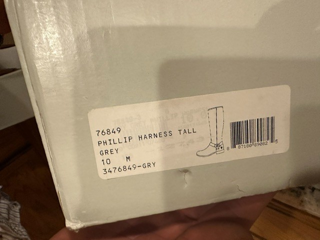 Frye Phillip Harness Tall boots Whiskey color, size 10 M