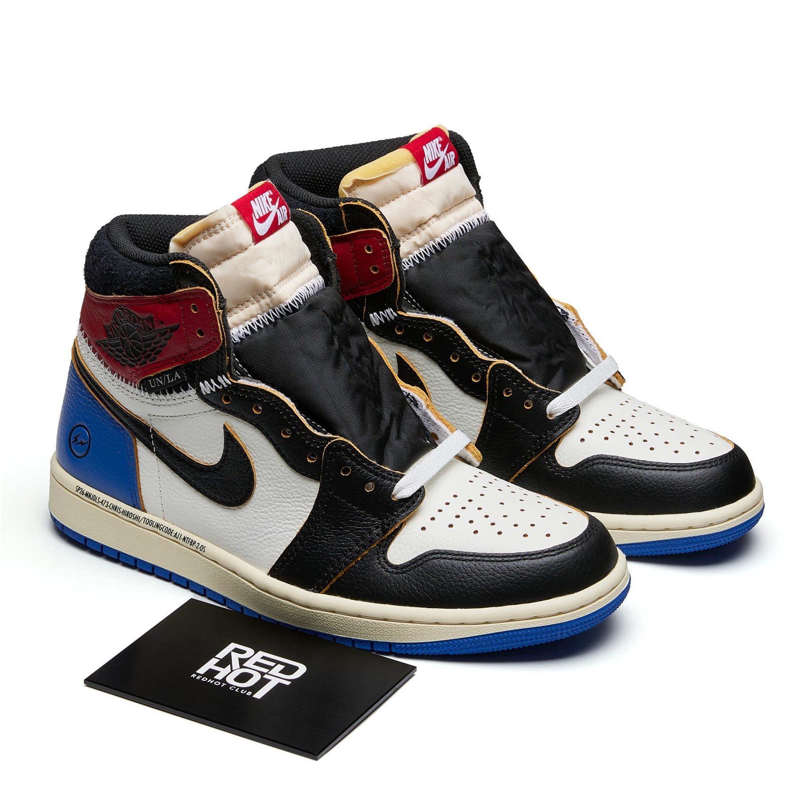 Fragment Design x Union LA x Air Jordan 1 Retro High OG Varsity Red IO7847-002