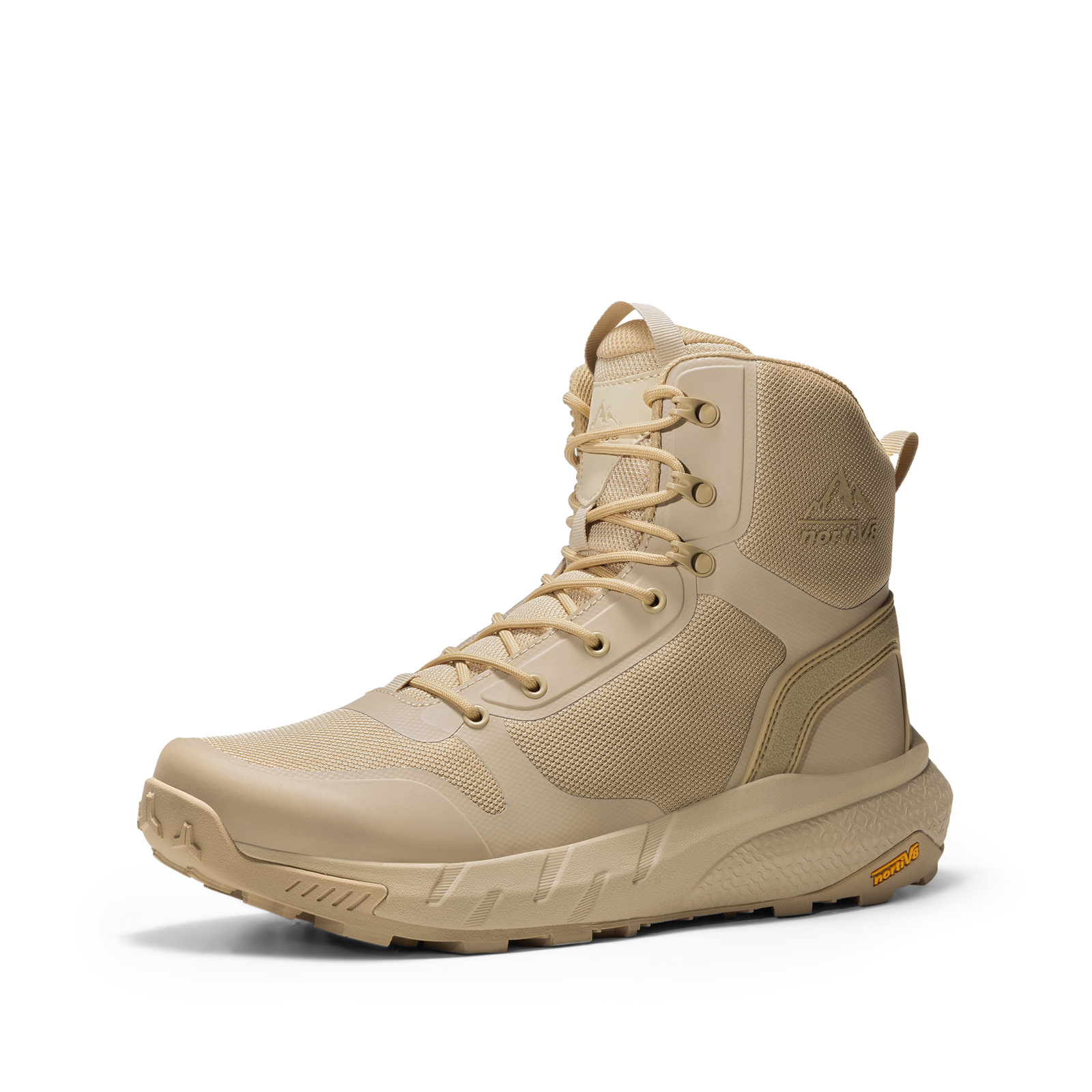 NORTIV 8 Men’s Military Tactical Boots Lightweight Side Zipper Motorcycle Boots