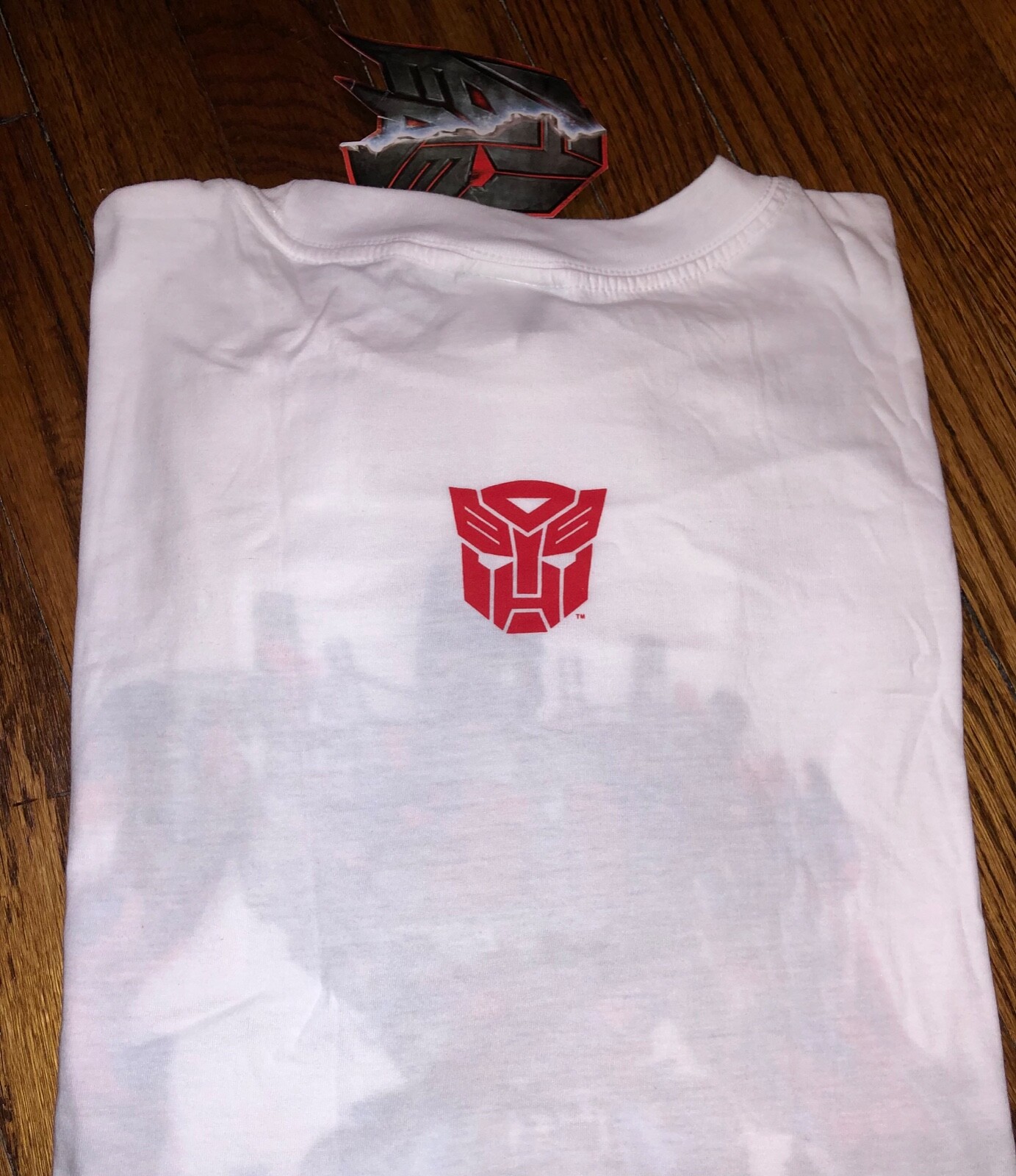 2007 vintage transformers Optimus prime movie y2k90s t-shirt comic rap hip hop L