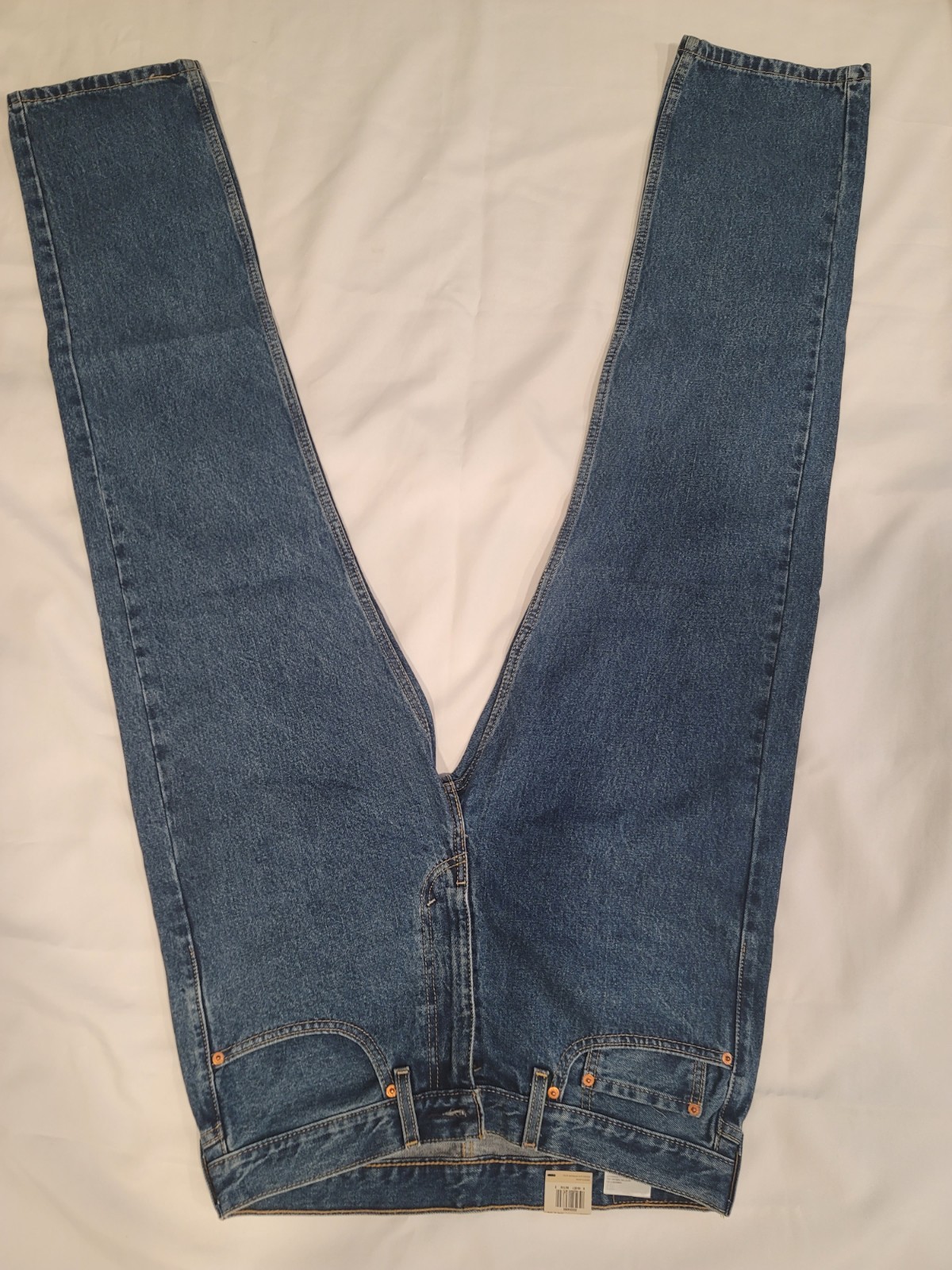 LEVI’S 505 Series Regular Fit Straight Leg Blue Denim – SIZE 34×32- Men pants