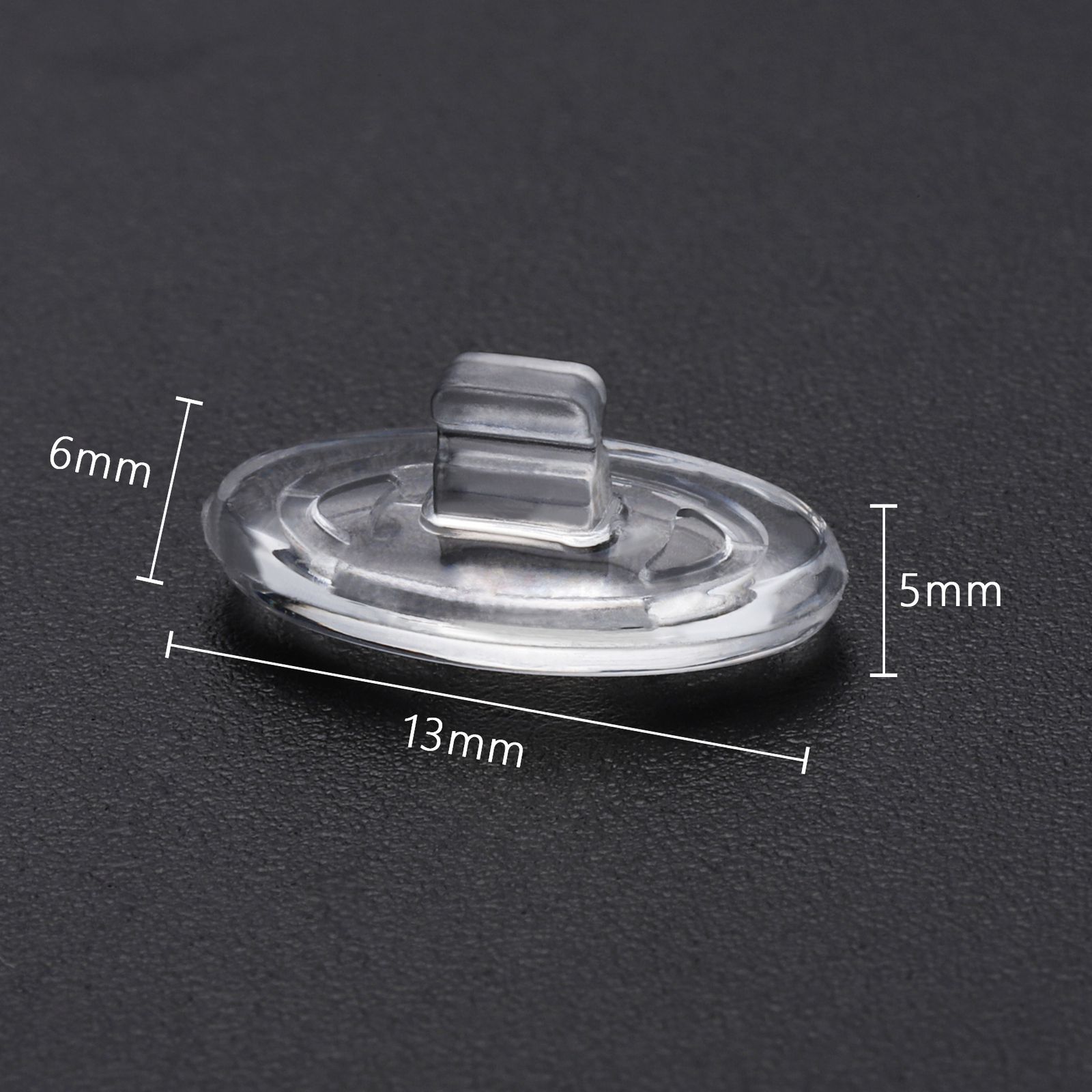 Silicone Replacement Crystal Clear Nose Piece For-Oakley Half Wire 1.0/Overlord